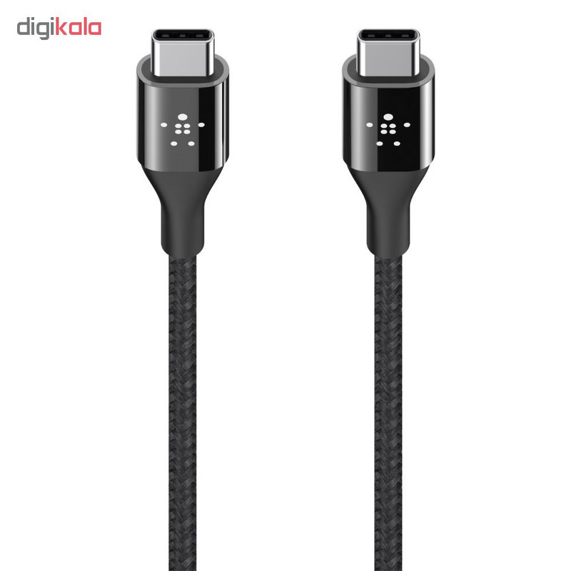 کابل USB-C بلکین مدل DuraTek F2CU050BT04 طول 1.2 متر