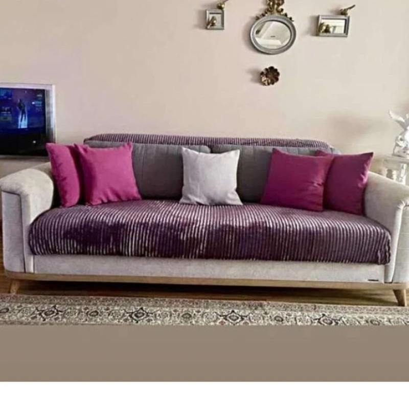 شال مبل و تخت مدل کوردرای سایز 220x160 سانتی‌متر