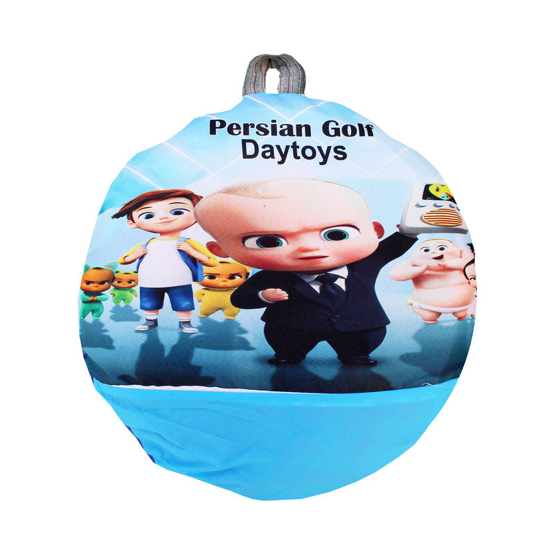 چادر بازی کودک مدل بچه رییس طرح 3 کد NGVN-GRN03