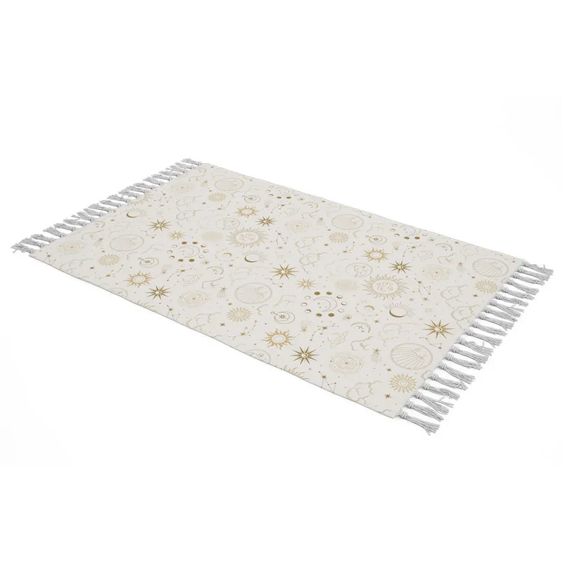 شال مبل مدل مه و خورشید کد Q2SH1042 سایز 98x180 سانتی متر