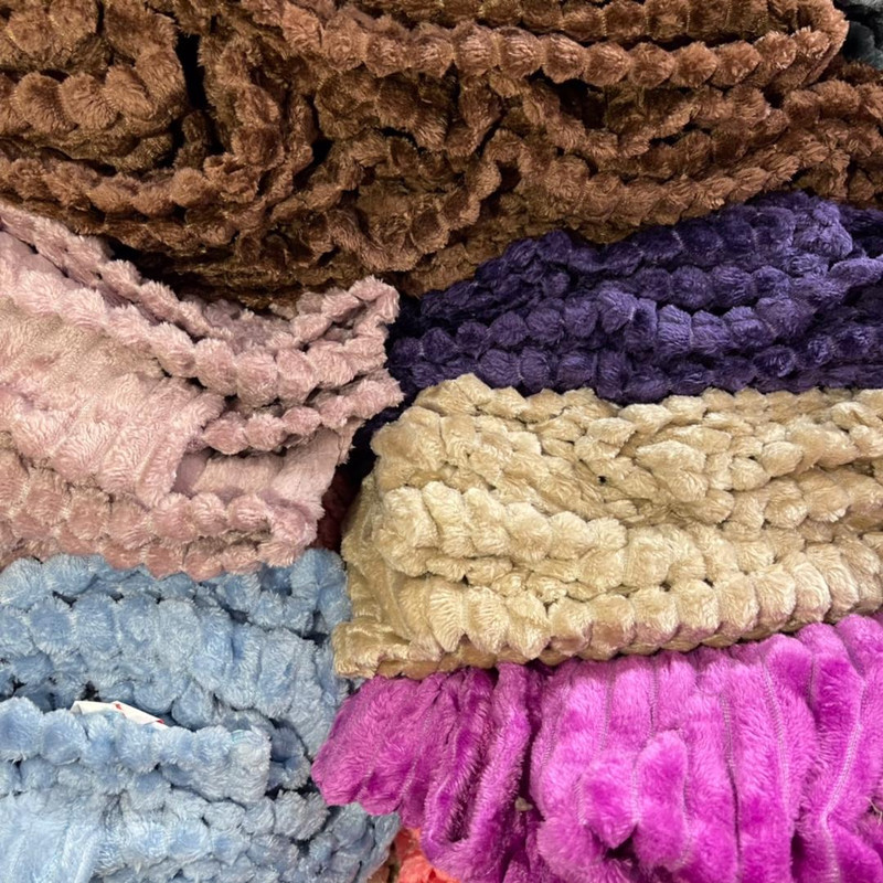 پتو مسافرتی ژینورا مدل کرکره ای سایز 140x200 سانتی متر