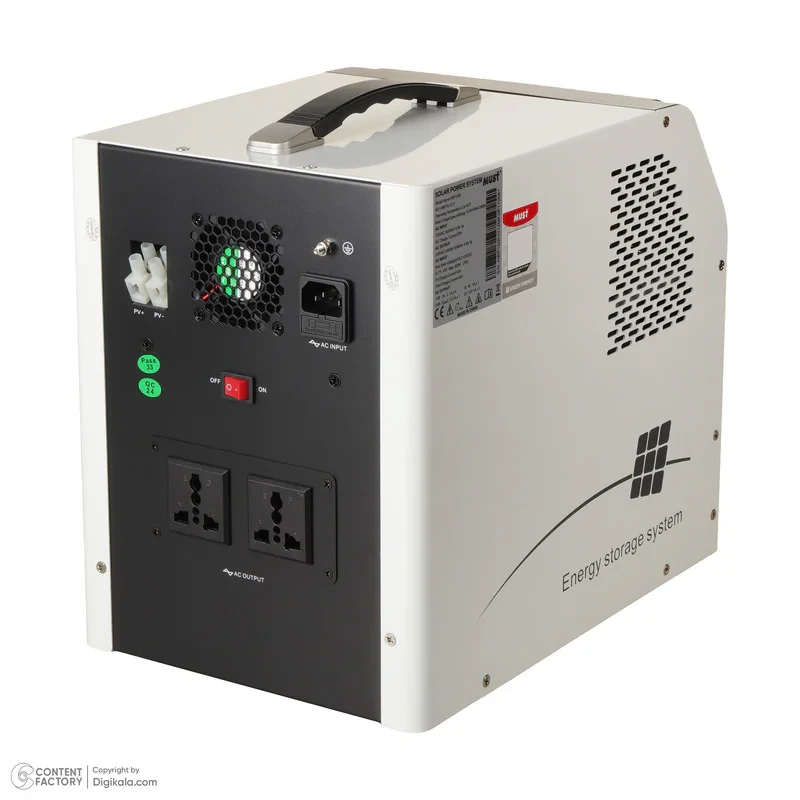 پاور استیشن 1000 وات ماست مدل HBP15-1012 ظرفیت 100.000 میلی آمپر ساعت به همراه کابل برق سه  پین