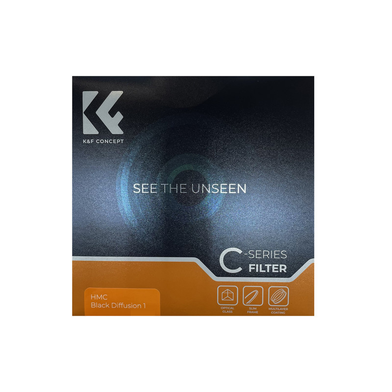 فیلتر لنز کی اند اف مدل BLACK DIFFUSION1 (HMC) NANO-C -62MM
