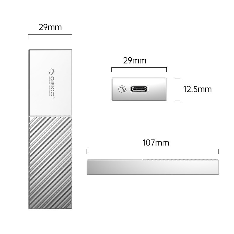 قاب M.2 NVMeNGFF(SATA) SSD اوریکو مدل FV09C3-G2
