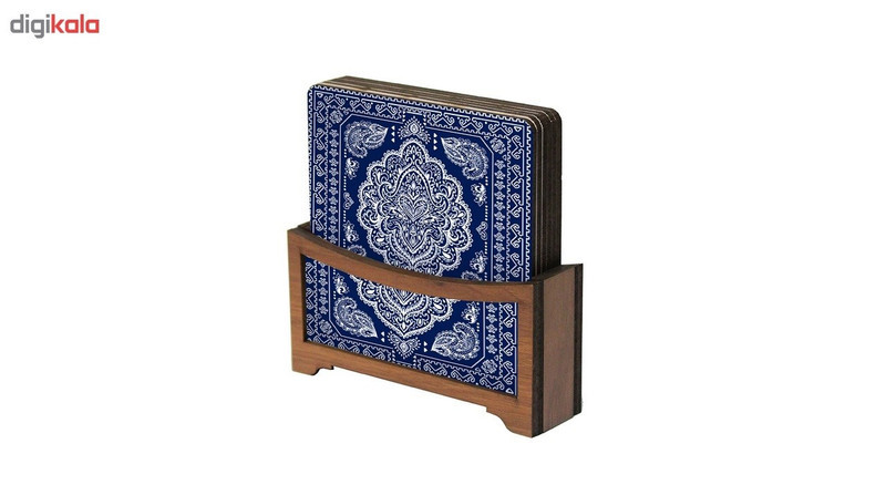 زیر لیوانی تهران جی اف ایکس مدل ZL3221 بسته 6 عددی