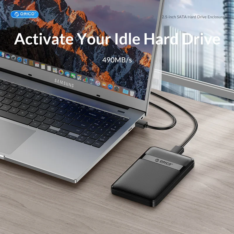 قاب هارددیسک اکسترنال 2.5 اینچی usb-C اوریکو مدل 2577C3-V1