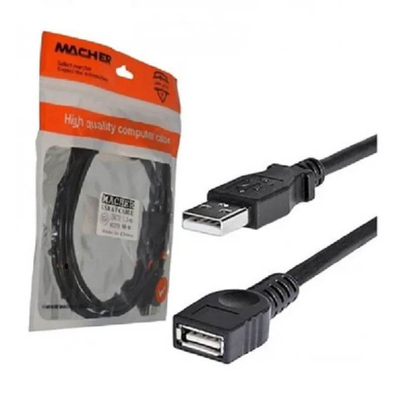 کابل افزایش طول USB مچر مدل 84  طول 1.5 متر