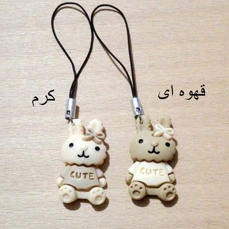 آویز موبایل مدل خرگوش خانوم