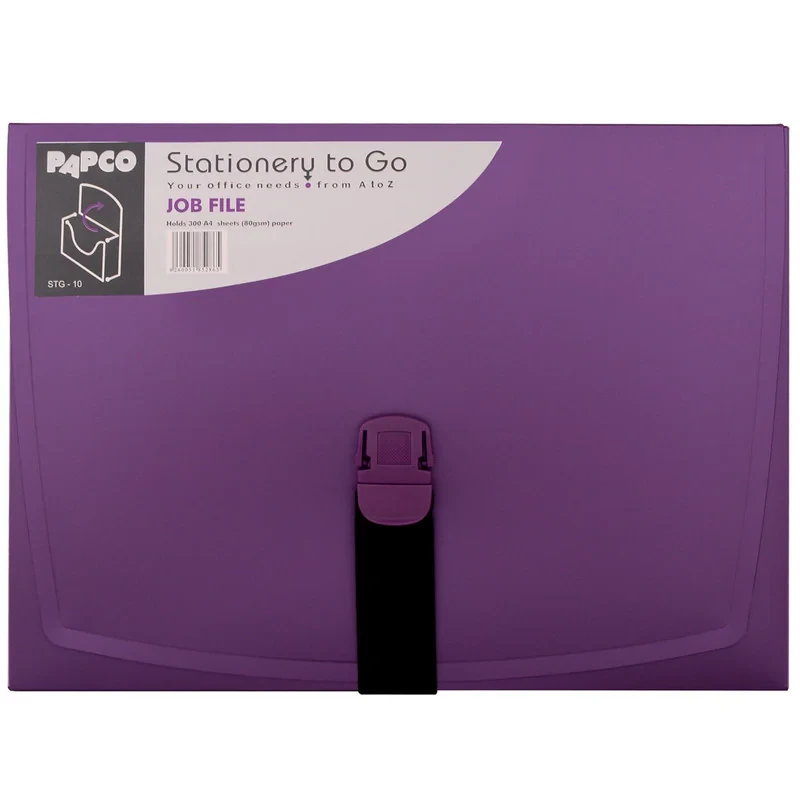 پوشه قفل دار پاپکو کد STG-10 سایز A4