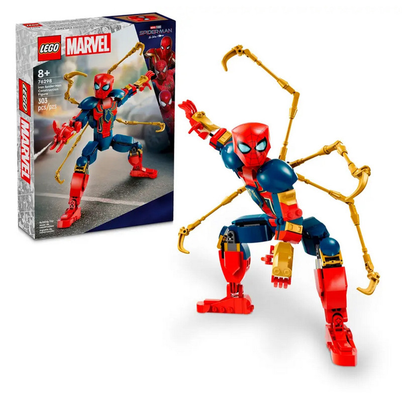 لگو سری Iron Spider-Man مدل Construction Figure کد 76298