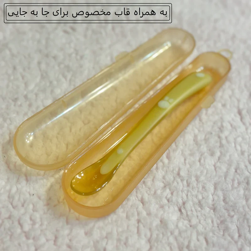 قاشق کودک مدل سیلیکون کد 2025