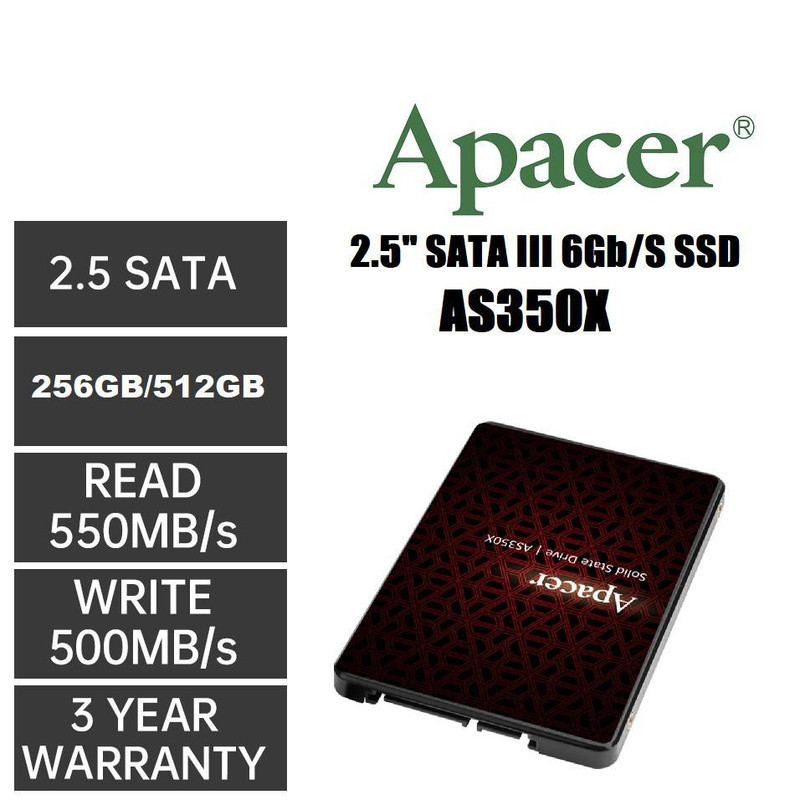 اس اس دی اینترنال SATA III اپیسر مدل AS350X ظرفیت 1 ترابایت