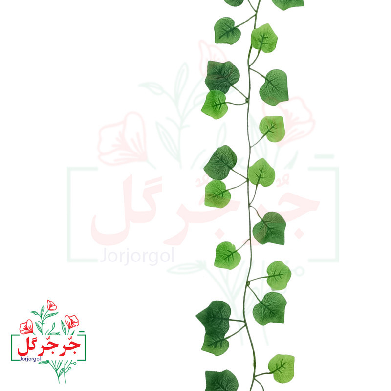 گل مصنوعی جُرجُرگل مدل ریسه برگ نخی انگور لمسی