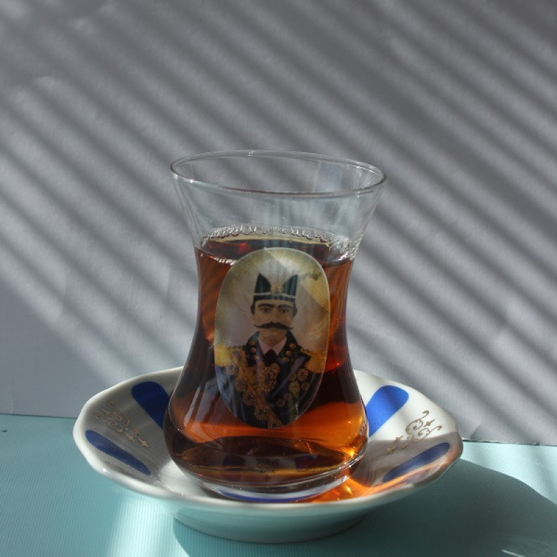 ست فنجان و نعلبکی 12 پارچه مدل IKNASERIL