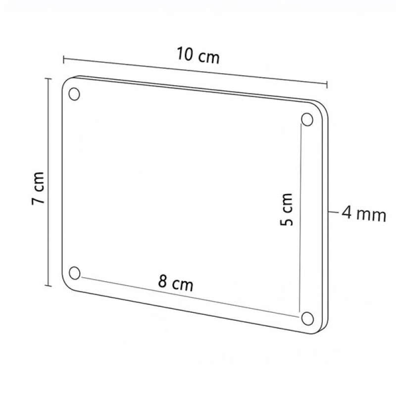 قاب عکس پلنورا سایز 10×7 سانتی متر مدل PLN001 مجموعه سه عددی