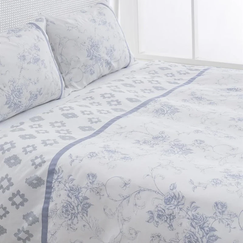 سرویس ملحفه انگلیش هوم مدل Rambler Rose دو نفره 3 تکه