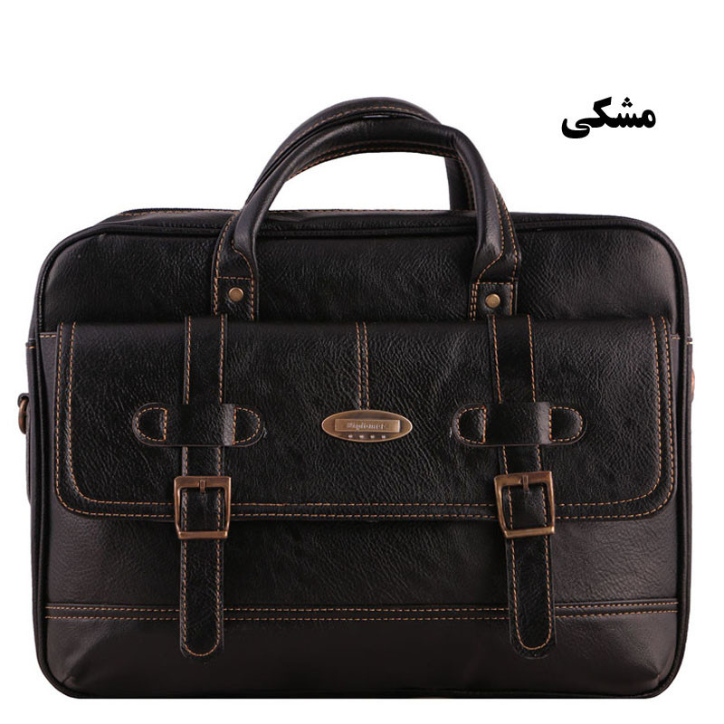 کیف لپ تاپ چرم ما مدل MJ-20 مناسب برای لپ تاپ 15.6 اینچی