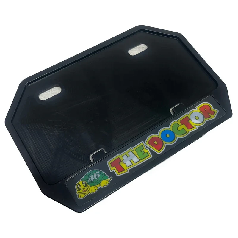 قاب پلاک موتور سیکلت وارون طرح چند ضلعی کد W-117