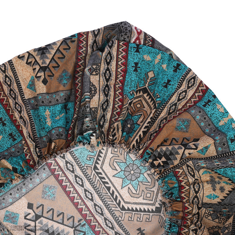 ملحفه تترون ناتوسا مدل عالی قاپو یک نفره سایز 200x90 سانتی‌متر