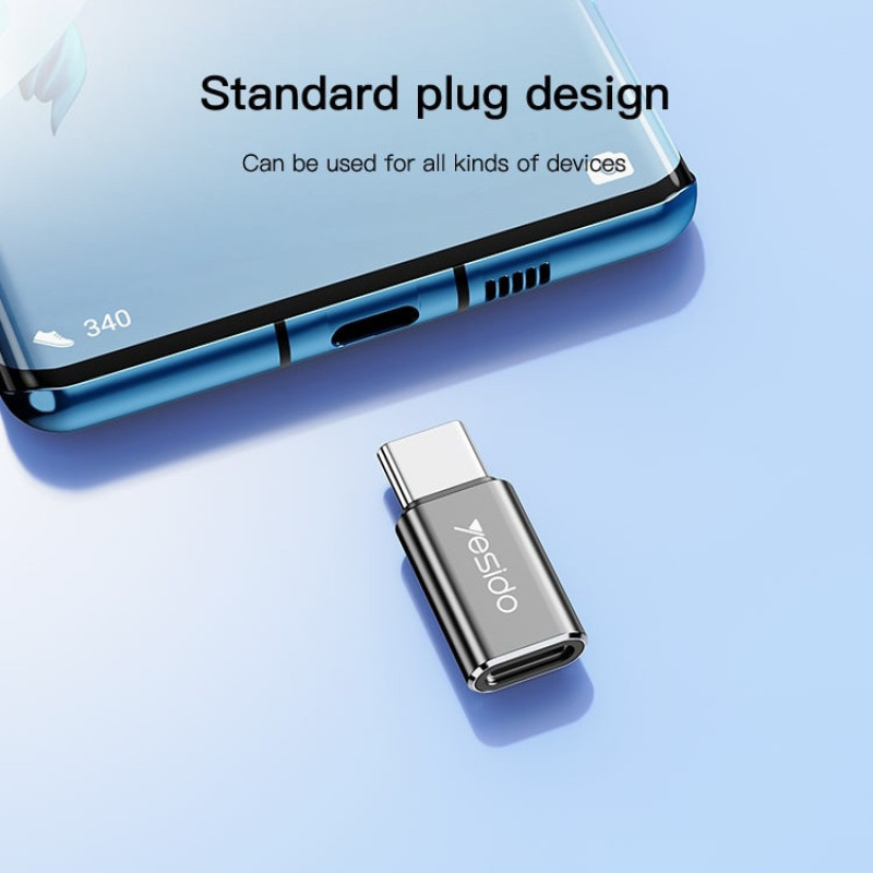 مبدل لایتنینگ به USB-C یسیدو مدل GS22