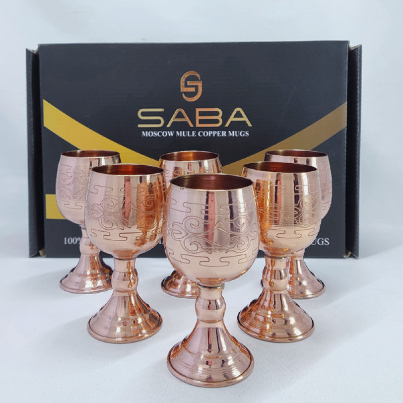 ست هفت سین سنتی مسی مدل جام کد HS68