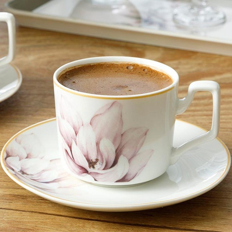 سرویس چای خوری 4 پارچه 2 نفره انگلیش هوم مدل New Magnolia