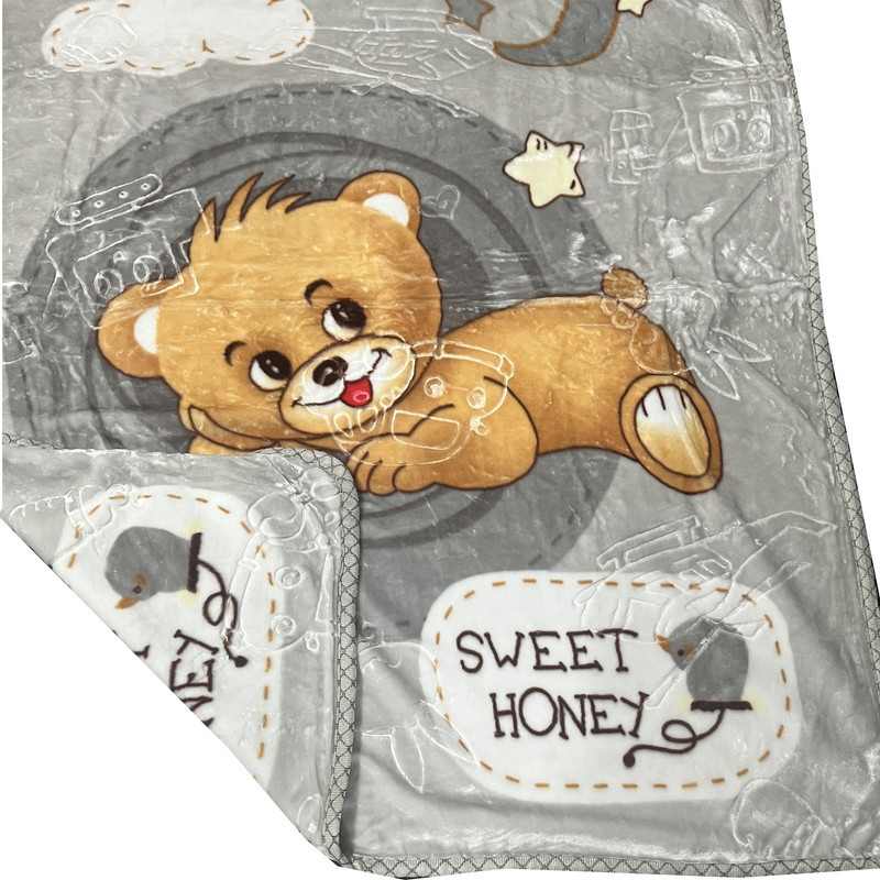 پتو کودک مدل Honey Bear سایز 120x100 سانتی متر