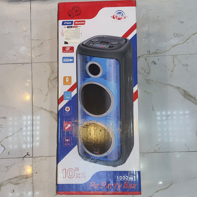 اسپیکر بلوتوثی قابل حمل پرو آدیو مدل Party Box 1002M1