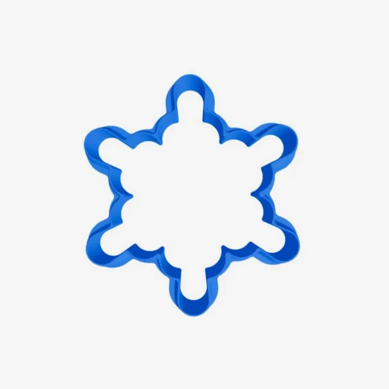 کاتر شیرینی پزی مدل دانه برفی