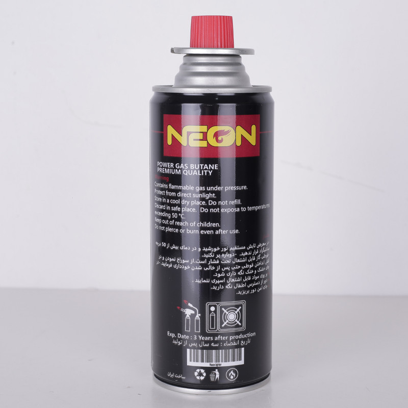 کپسول گاز مدل Neon بسته 4 عددی