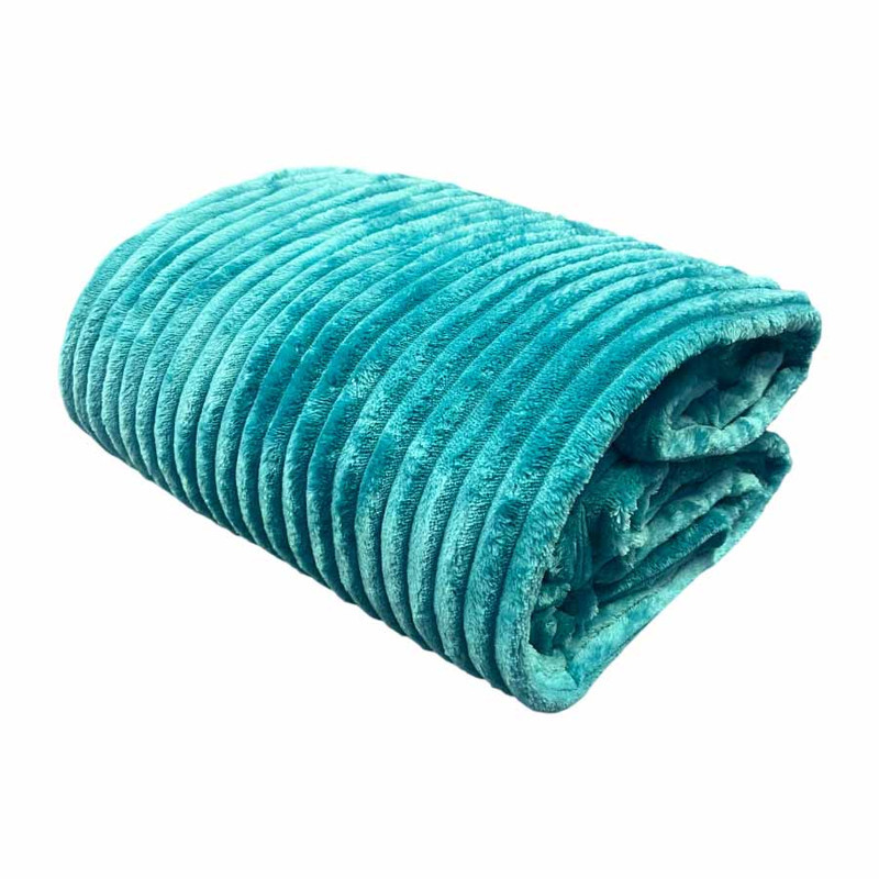 پتو مسافرتی یک نفره مدل کرکره ای کد pa01 سایز 220x150 سانتی‌متر
