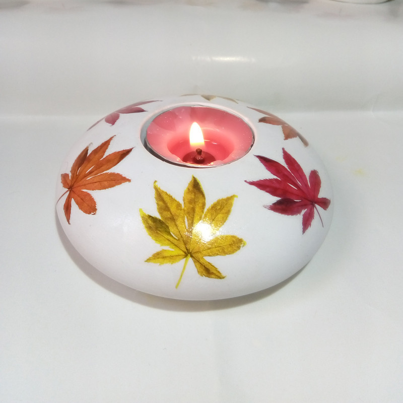 جاشمعی طرح پاییزی M 11 بسته 6 عددی