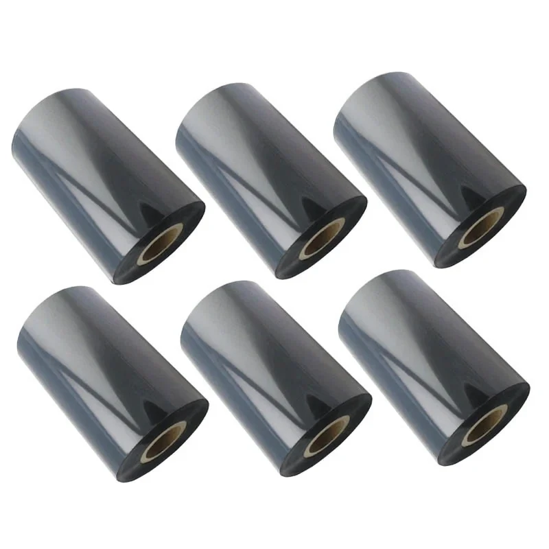 ریبون پرینتر لیبل زن مدل Wax 60mm x 300m بسته 6 عددی