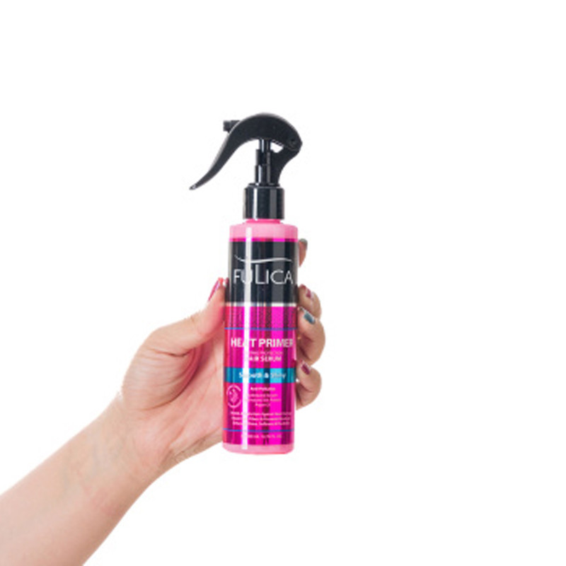 اسپری محافظ حرارتی مو فولیکا مدل Heat Primer حجم 200 میلی لیتر