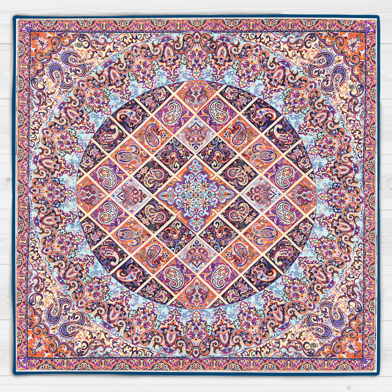 رومیزی طرح ترمه کد 9915