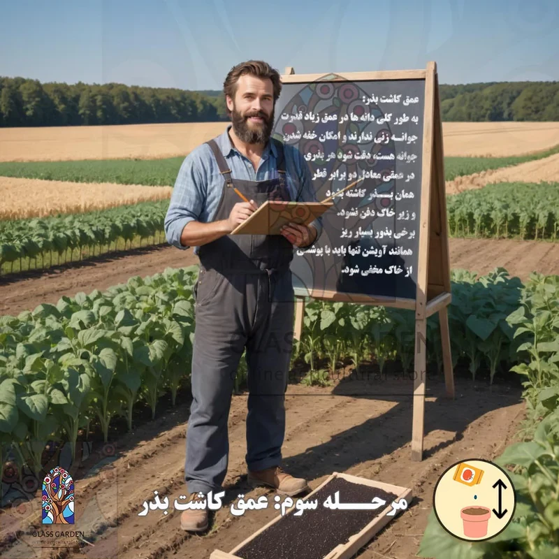 بذر کدو تنبل غول پیکر گلس گاردن مدل GL02