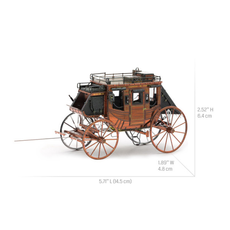 ساختنی مدل Wild West Stagecoach