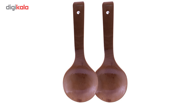 ملاقه چوبی مدل 2-1863 بسته 2 عددی