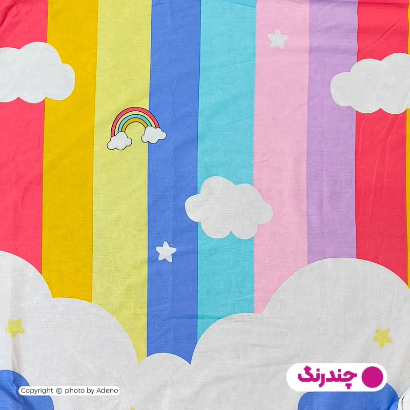 بالش نوزاد آدنو مدل رنگین کمان کد FI81