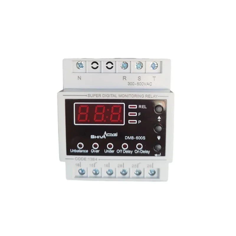 رله سوپر کنترل فاز دیجیتال شیوا امواج مدل DMB-600S کد 13B4 بسته پنج عددی