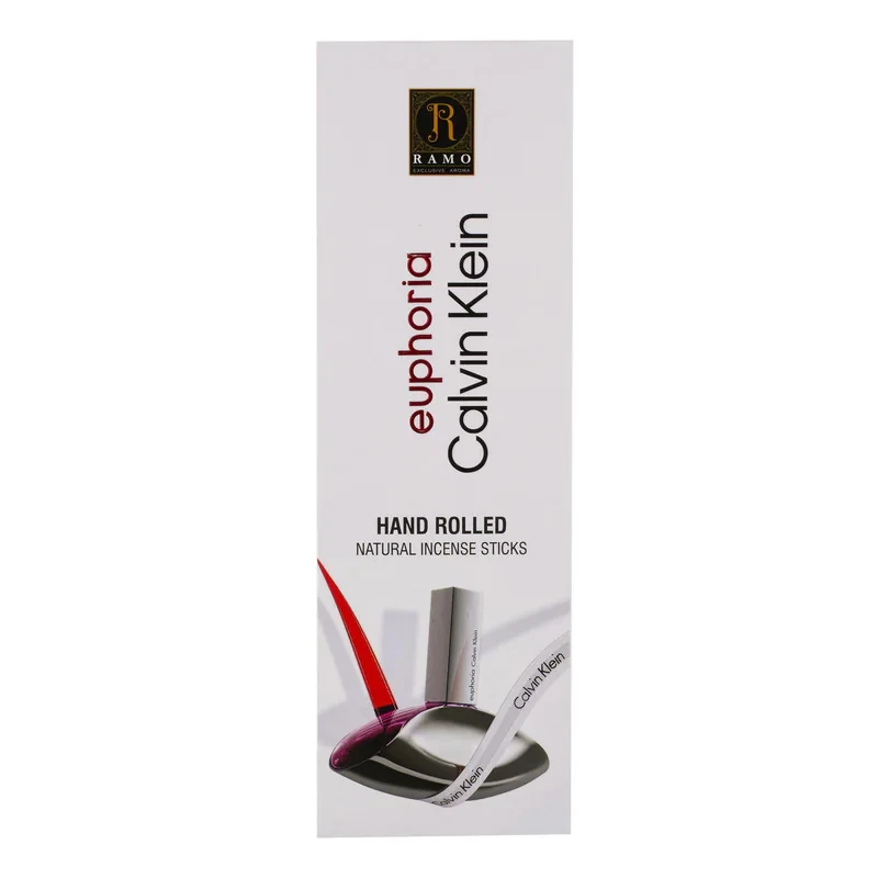 عود رامو مدل 003 رایحه ادکلن Euphoria Calvin Klein بسته 20 عددی