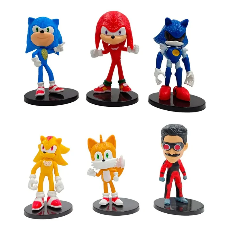 فیگور مدل sonic مجموعه 6 عددی