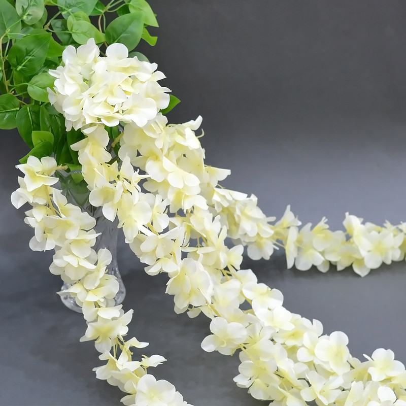 گل مصنوعی مدل آویز شکوفه ارتانزیا