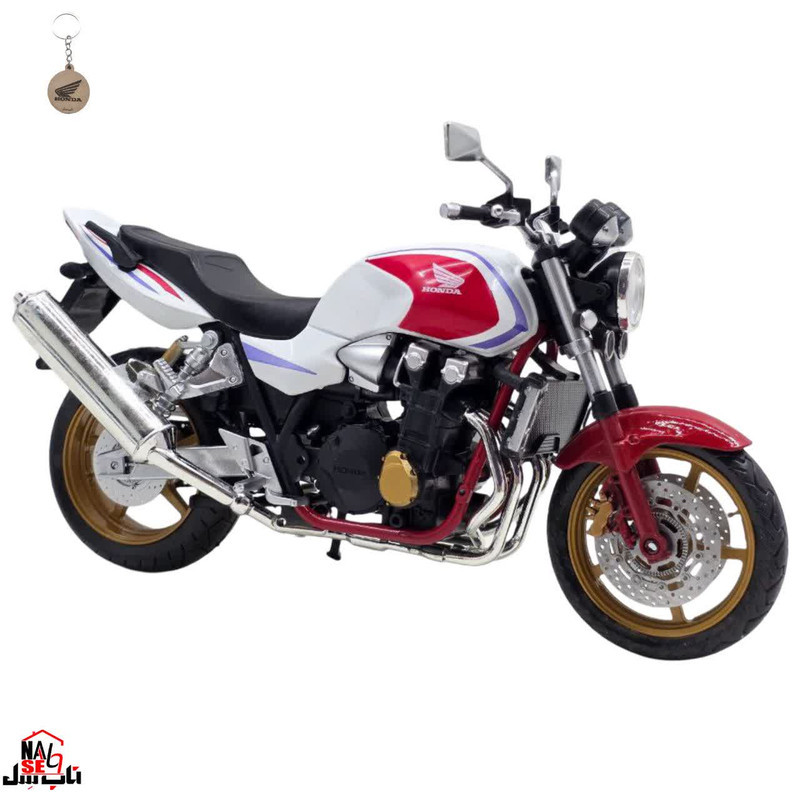 ماکت موتور ناب سل مدل هوندا سی بی HONDA CB1300SF  AUTOMAXX به همراه جاسوییچی NAAB003