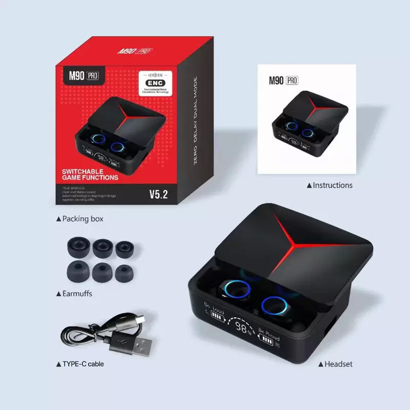 هدفون بلوتوثی مدل M90Pro