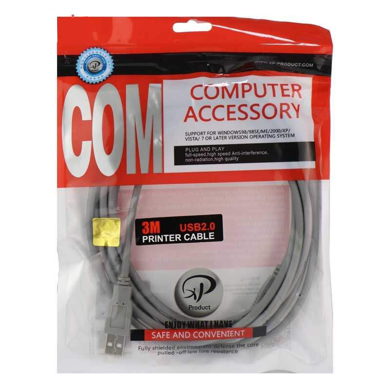 کابل پرینتر USB  ایکس پی-پروداکت مدل Xp3 طول 3 متر