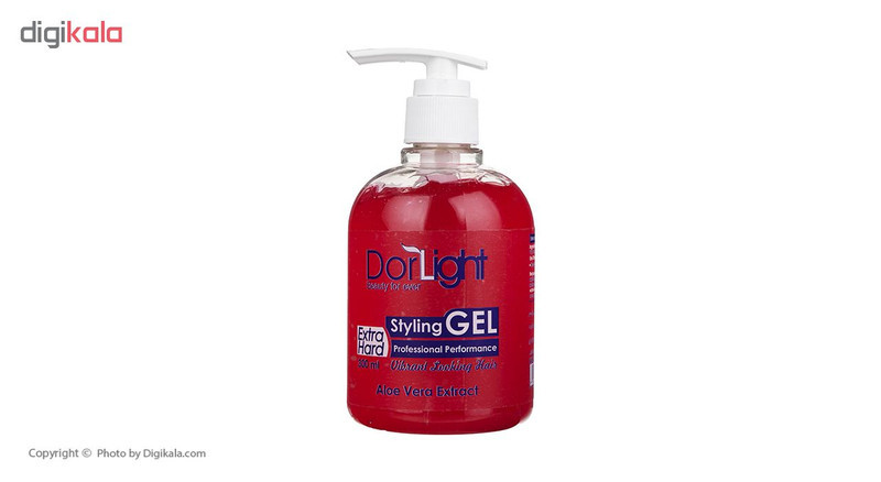 ژل مو سر دور لایت مدل Extra Hard مقدار 300 گرم