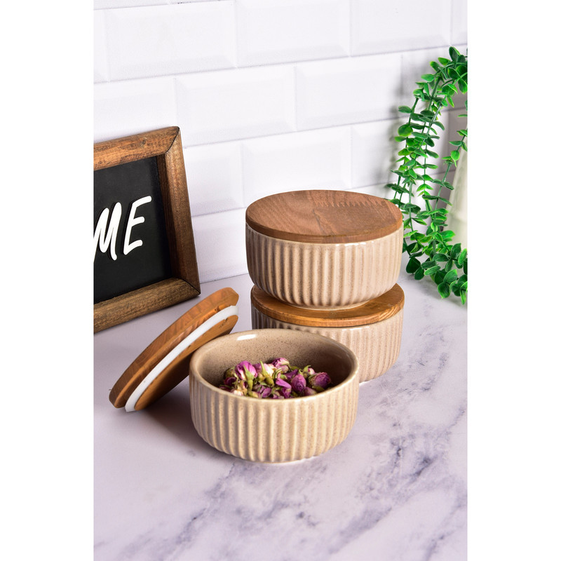 ظرف سرو بی وی کی طرح مجستیک کد 452733 مجموعه 3 عددی