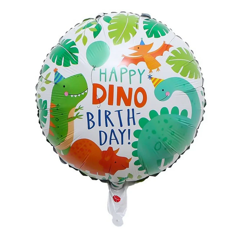 بادکنک فویلی لاکی بالونز طرح Happy Birthday مدل DINO کد 1005