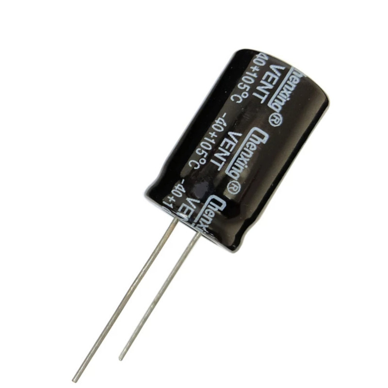 خازن الکترولیت 6.8 میکروفاراد مدل 400V بسته‌ 10عددی